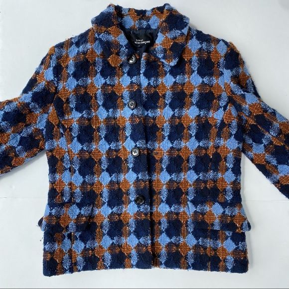 COMME Des Garçons tricot Wool Coat - Picture 4 of 7